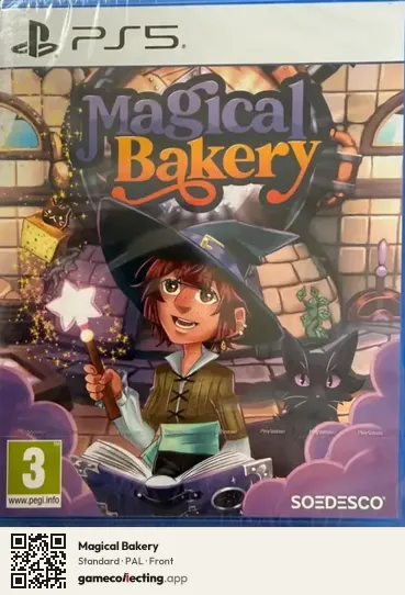 Magical Bakery PlayStation 5, PAL box front