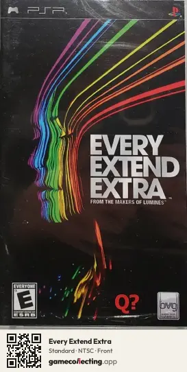 Every Extend Extra PlayStation Portable, NTSC box front