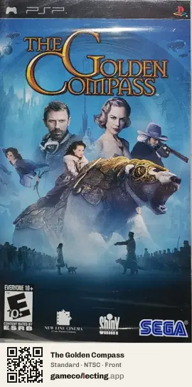 The Golden Compass PlayStation Portable, NTSC box front