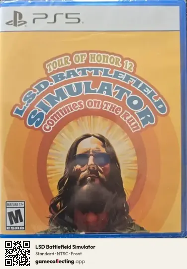LSD Battlefield Simulator PlayStation 5, NTSC box front