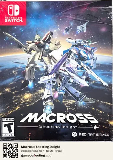 Macross: Shooting Insight Nintendo Switch, NTSC box front