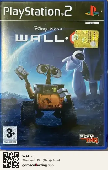 WALL-E PlayStation 2, Italy box front