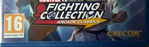 Marvel vs. Capcom Fighting Collection: Arcade Classics, the PEGI square on its front
