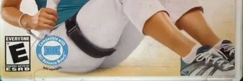 EA Sports Active: More Workouts, the ESRB box on its front