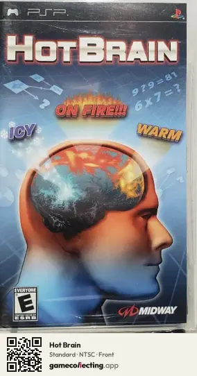 Hot Brain PlayStation Portable, NTSC box front