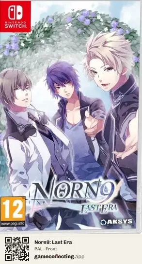 Norn9: Last Era Nintendo Switch, PAL box front