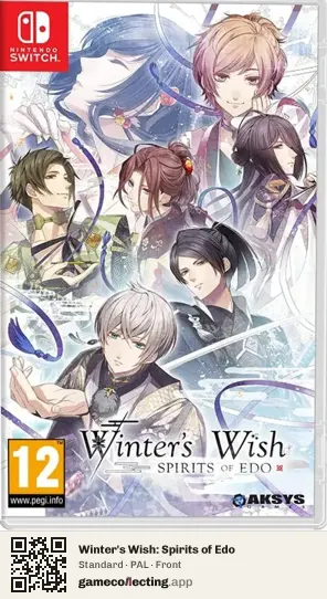 Winter's Wish: Spirits of Edo Nintendo Switch, PAL box front