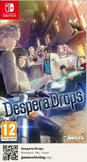 Despera Drops Nintendo Switch, PAL box front