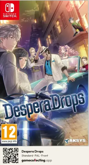 Despera Drops Nintendo Switch, PAL box front