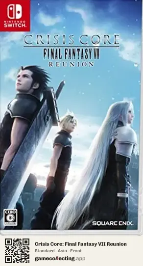 Crisis Core: Final Fantasy VII Reunion Nintendo Switch, Asia box front