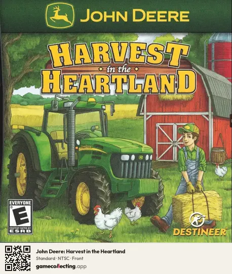 John Deere: Harvest in the Heartland Nintendo DS, NTSC box front