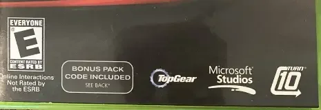 Forza Motorsport 4, the ESRB box on its front