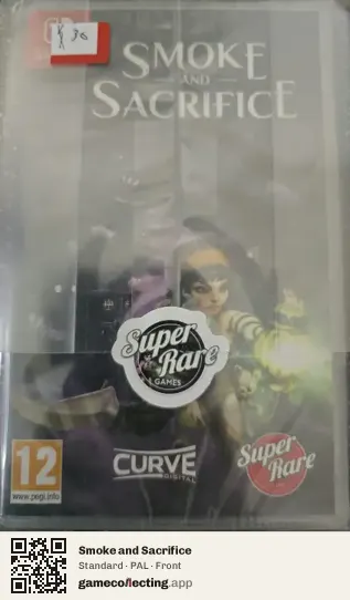Smoke and Sacrifice Nintendo Switch, PAL box front