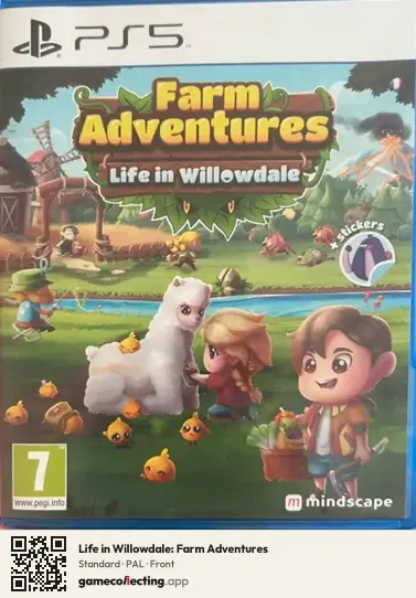 Life in Willowdale: Farm Adventures PlayStation 5, PAL box front