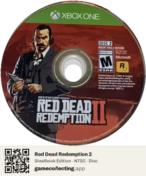 Red Dead Redemption 2 Xbox One, NTSC disc