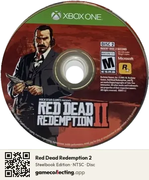 Red Dead Redemption 2 Xbox One, NTSC disc