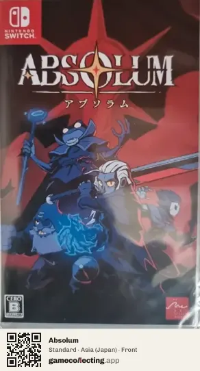 Absolum Nintendo Switch, Asia box front