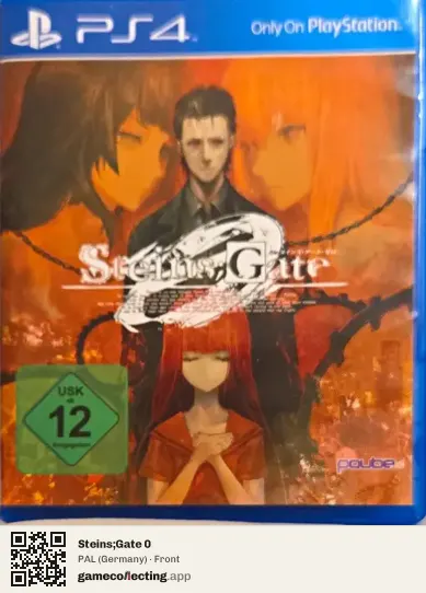 Steins;Gate 0 PlayStation 4, Germany box front
