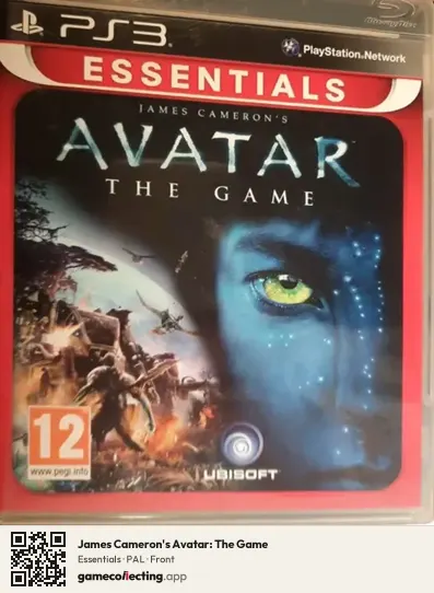 James Cameron's Avatar: The Game PlayStation 3, PAL box front