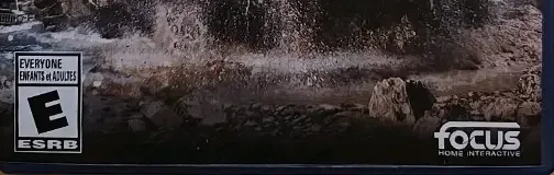 MudRunner, the ESRB box on its front