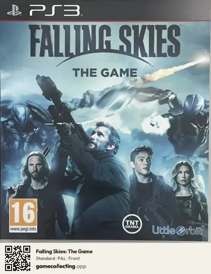 Falling Skies: The Game PlayStation 3, PAL box front
