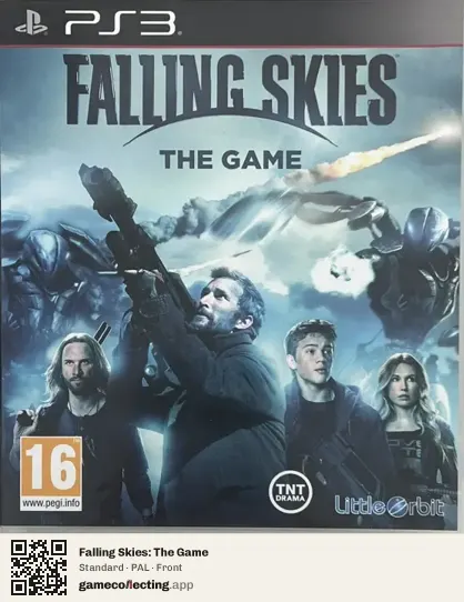 Falling Skies: The Game PlayStation 3, PAL box front