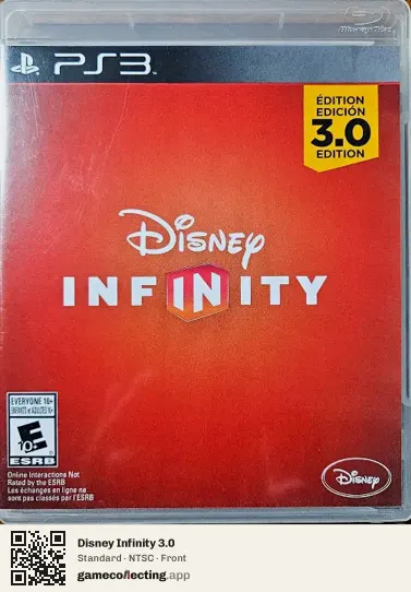 Disney Infinity 3.0 PlayStation 3, NTSC box front