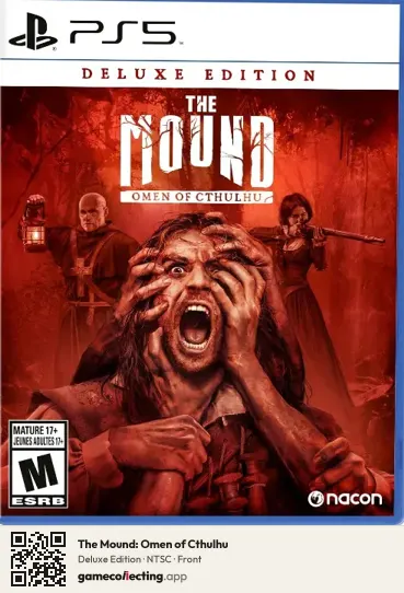 The Mound: Omen of Cthulhu PlayStation 5, NTSC box front
