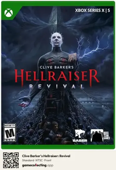 Clive Barker's Hellraiser: Revival Xbox Series X, NTSC box front