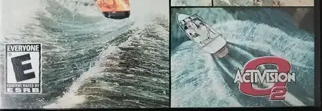 Wakeboarding Unleashed, the ESRB box on its front