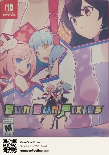 Gun Gun Pixies Nintendo Switch, NTSC box front