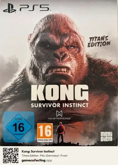 Kong: Survivor Instinct PlayStation 5, Germany box front