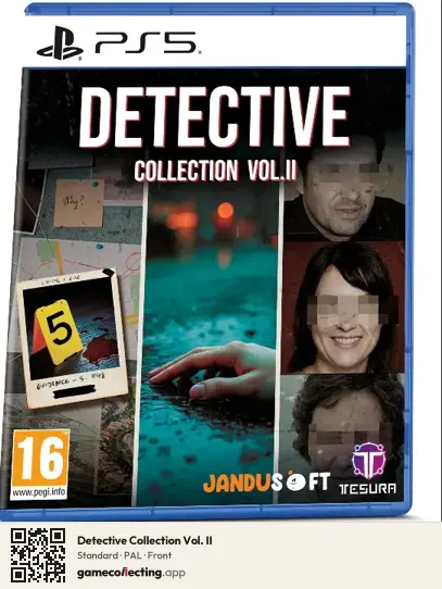 Detective Collection Vol. II PlayStation 5, PAL box front