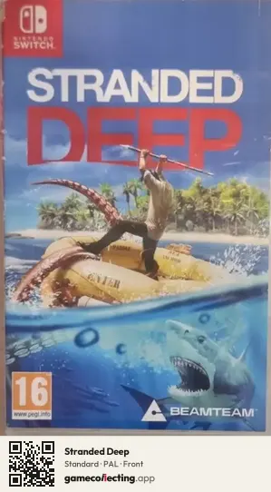 Stranded Deep Nintendo Switch, PAL box front