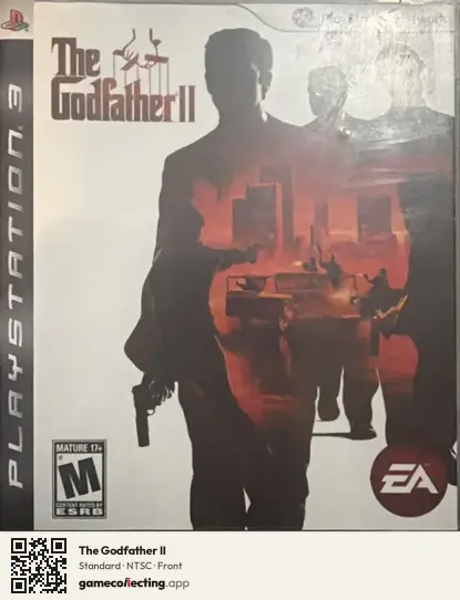 The Godfather II PlayStation 3, NTSC box front