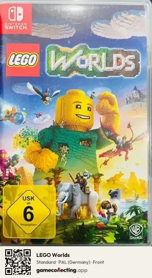 LEGO Worlds Nintendo Switch, Germany box front