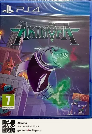 Akinofa PlayStation 4, PAL box front