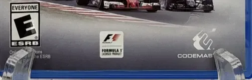 F1 2016, the ESRB box on its front