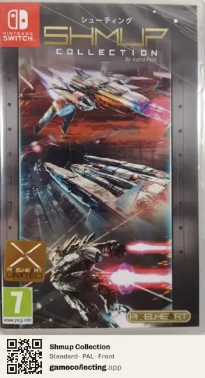 Shmup Collection Nintendo Switch, PAL box front