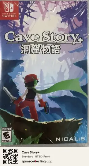 Cave Story+ Nintendo Switch, NTSC box front