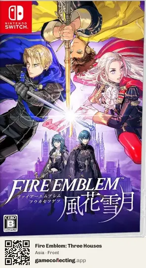 Fire Emblem: Three Houses Nintendo Switch, Asia box front