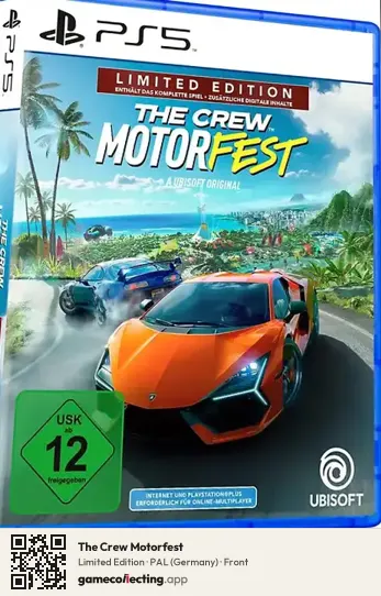 The Crew Motorfest PlayStation 5, Germany box front