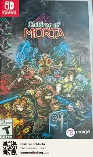 Children of Morta Nintendo Switch, Germany box front