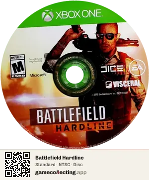 Battlefield Hardline Xbox One, NTSC disc