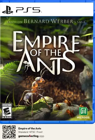 Empire of the Ants PlayStation 5, NTSC box front