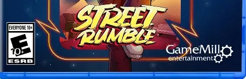 The Karate Kid: Street Rumble, the ESRB box on its front