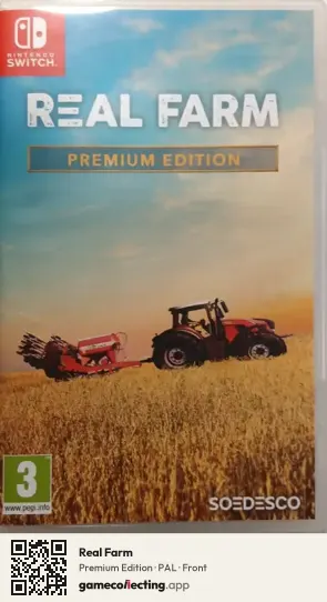 Real Farm Nintendo Switch, PAL box front