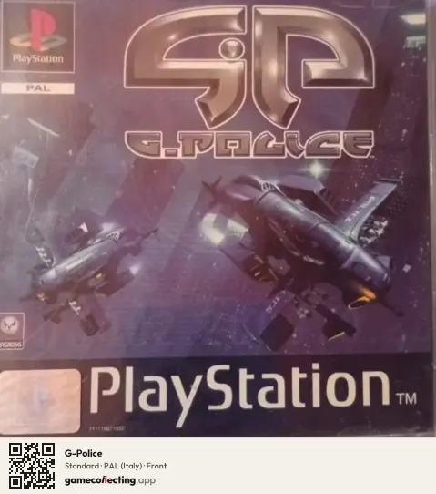 G-Police PlayStation, Italy box front