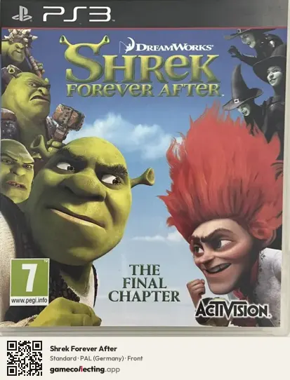 Shrek Forever After PlayStation 3, Germany box front