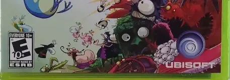 Rayman Origins, the ESRB box on its front
